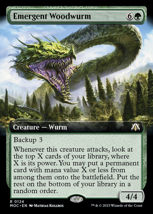 Emergent Woodwurm - Extended Art- Extended Art