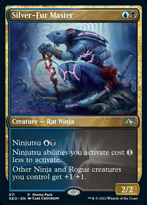 Silver-Fur Master  - Inverted (Foil)
