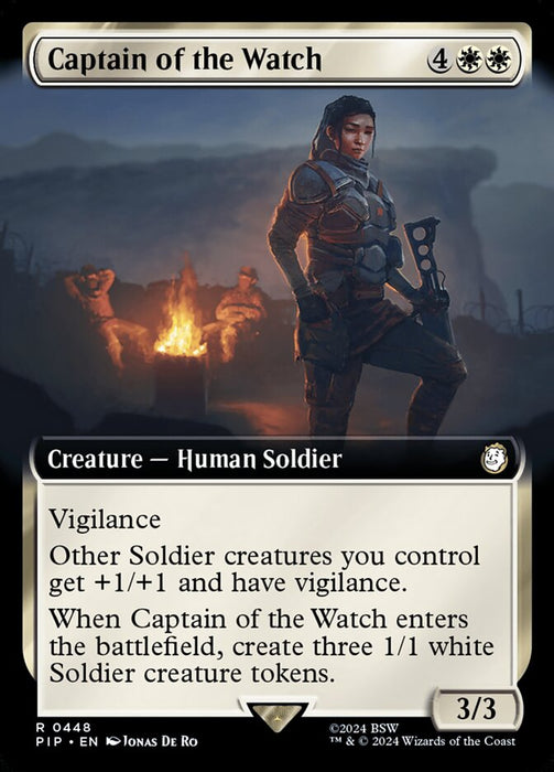 Captain of the Watch - Extended Art (Foil)