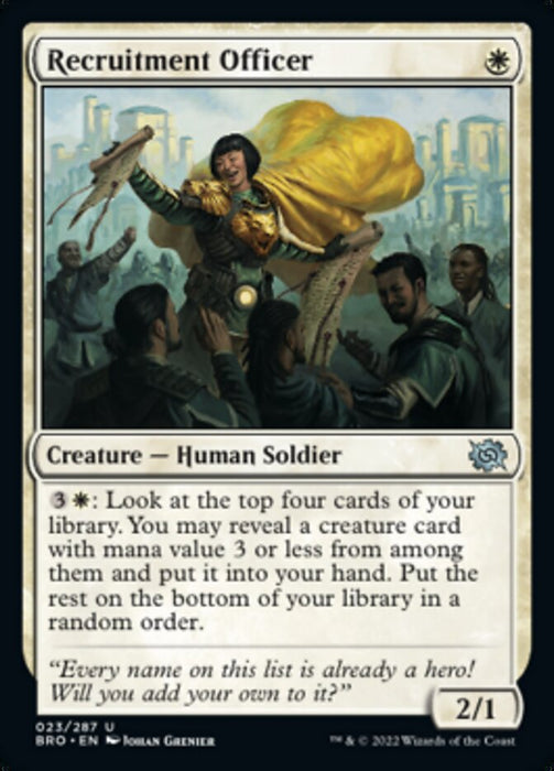 Recruitment Officer (Foil)