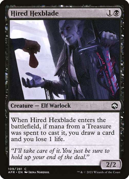 Hired Hexblade  (Foil)