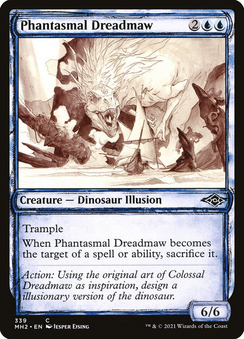 Phantasmal Dreadmaw  - Showcase (Foil)