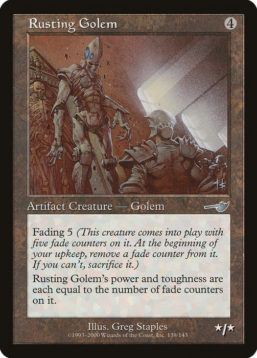Rusting Golem  (Foil)