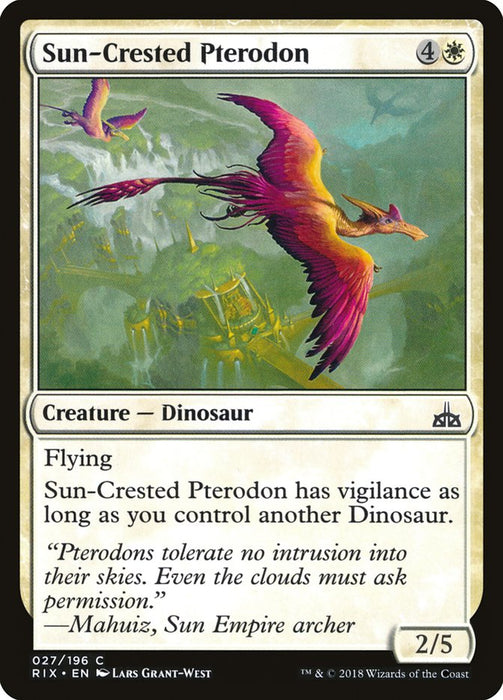 Sun-Crested Pterodon  (Foil)