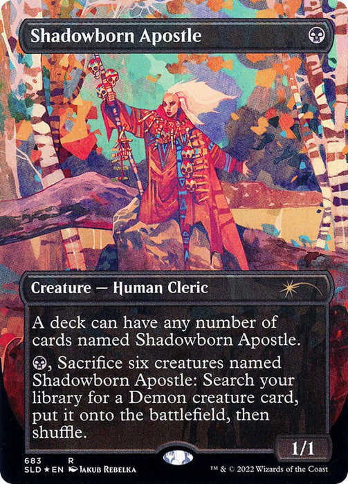 Shadowborn Apostle - Borderless - Full Art - Inverted (Foil)