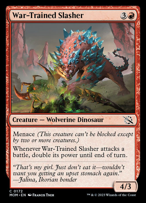War-Trained Slasher (Foil)