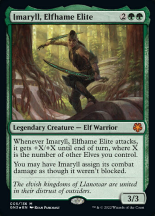 Imaryll, Elfhame Elite - Legendary (Foil)