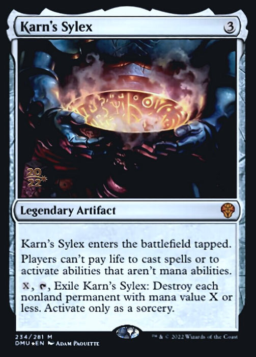 Karn's Sylex - Legendary (Foil)