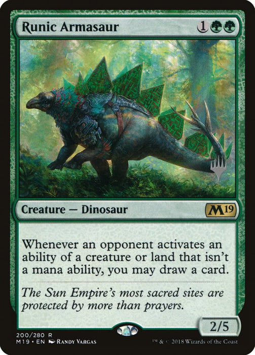 Runic Armasaur  (Foil)
