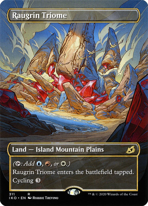 Raugrin Triome - Borderless  - Showcase (Foil)