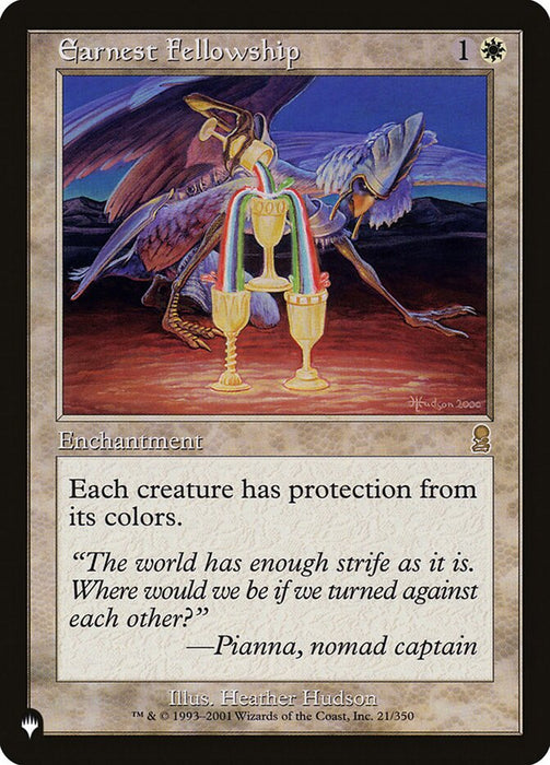 Earnest Fellowship - Retro Frame