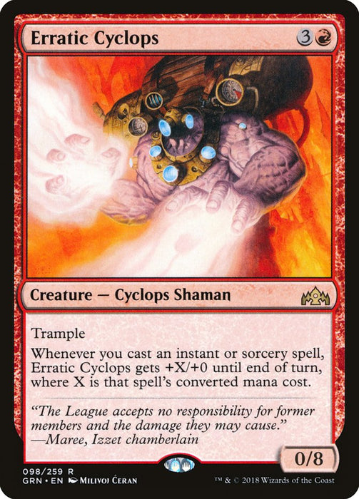 Erratic Cyclops  (Foil)