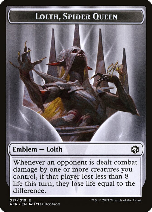 Lolth, Spider Queen Emblem  (Foil)