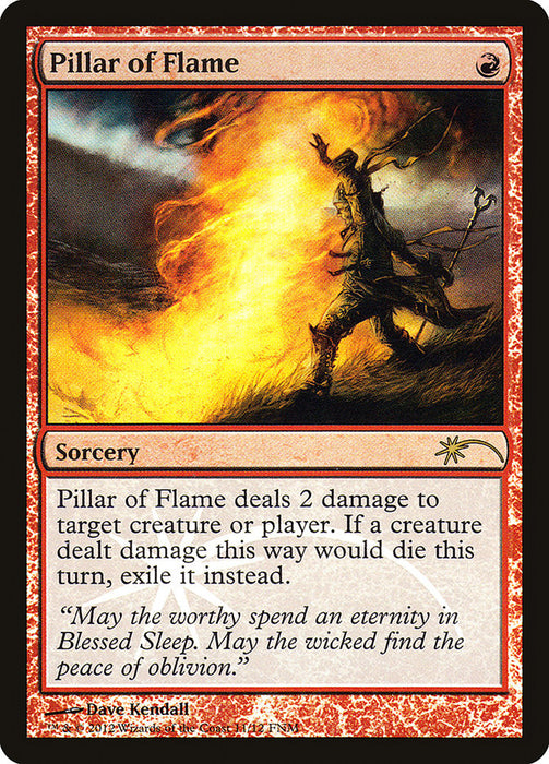Pillar of Flame  (Foil)