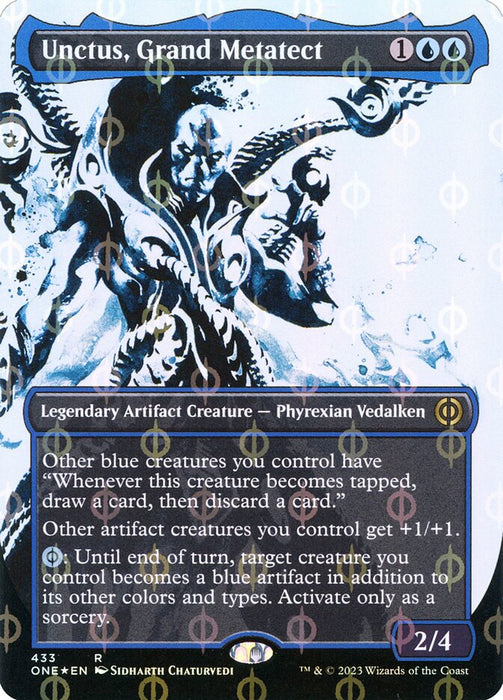 Unctus, Grand Metatect - Borderless - Legendary- Inverted- Showcase (Foil)
