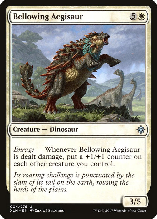 Bellowing Aegisaur  (Foil)