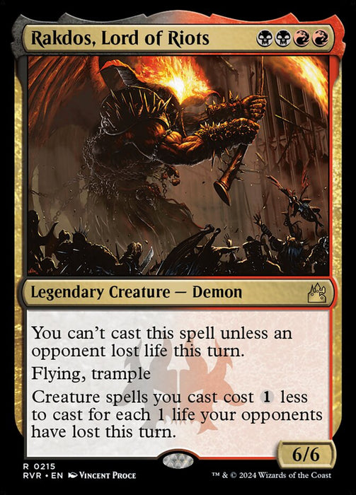 Rakdos, Lord of Riots - Legendary