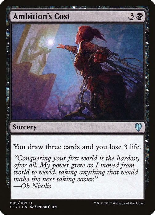 Le coût de l'ambition