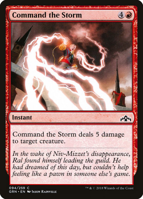 Command the Storm  (Foil)