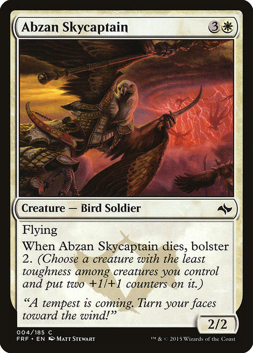 Abzan Skycaptain  (Foil)