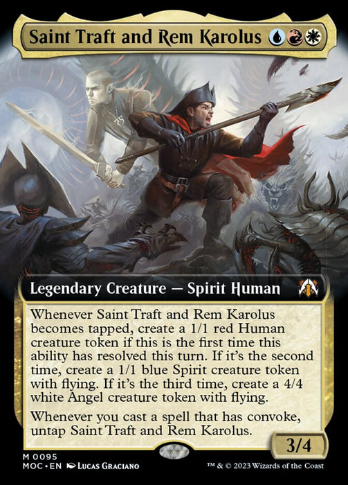 Saint Traft and Rem Karolus - Legendary- Extended Art- Extended Art