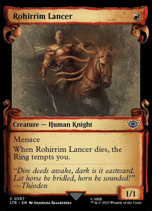 Rohirrim Lancer - Showcase (Foil)
