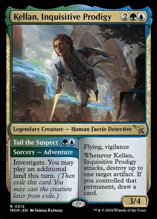 Kellan, Inquisitive Prodigy // Tail the Suspect - Legendary (Foil)