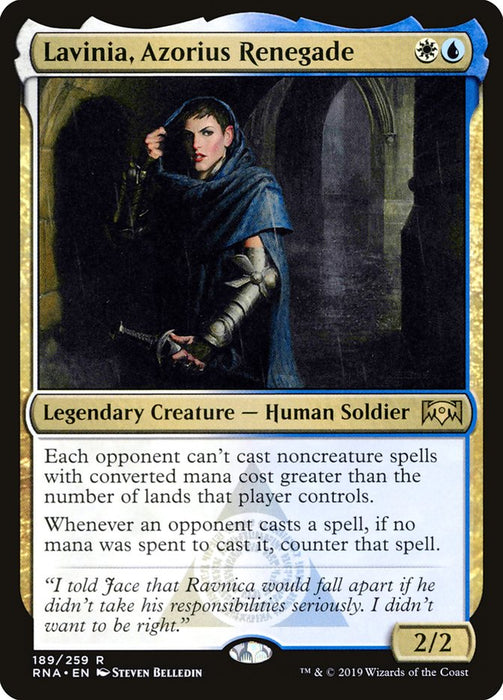 Lavinia, Azorius Renegade  - Legendary (Foil)