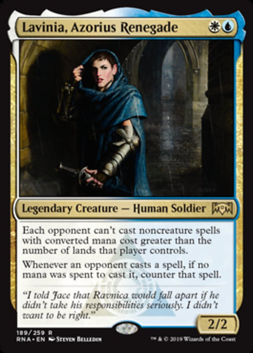 Lavinia, Azorius Renegade - Legendary