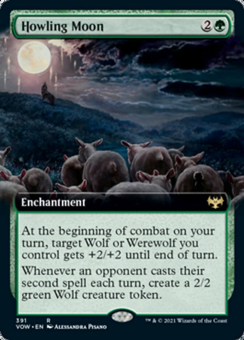 Howling Moon  - Extended Art