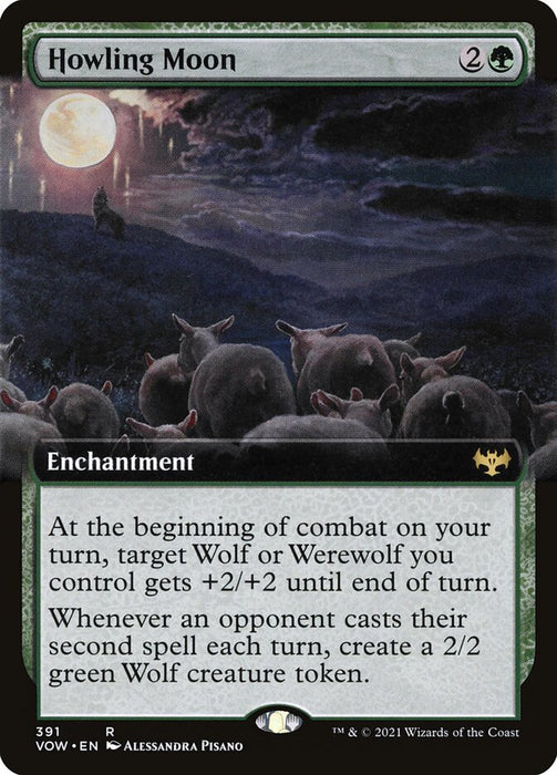 Howling Moon  - Extended Art (Foil)