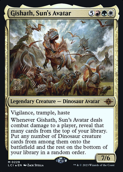 Gishath, Sun's Avatar - Legendary (Foil)