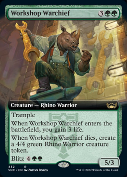 Workshop Warchief  - Extended Art (Foil)