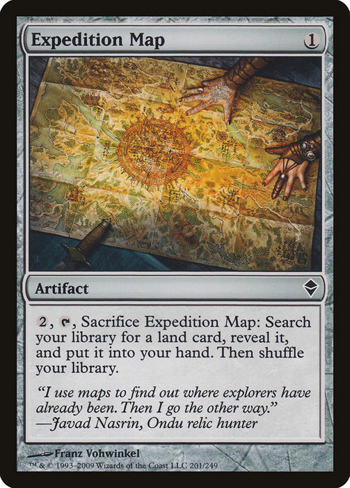 Expedition Map  (Foil)