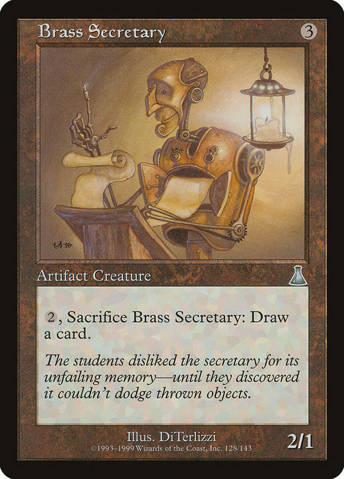 Brass Secretary  (Foil)