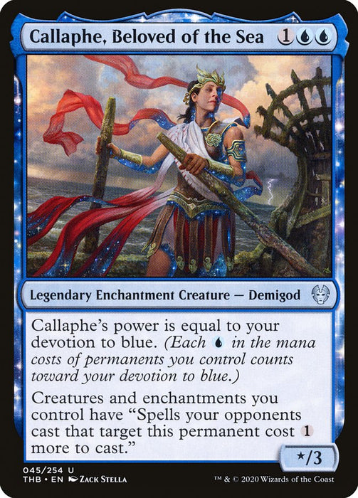 Callaphe, Beloved of the Sea  - Nyxtouched - Legendary (Foil)