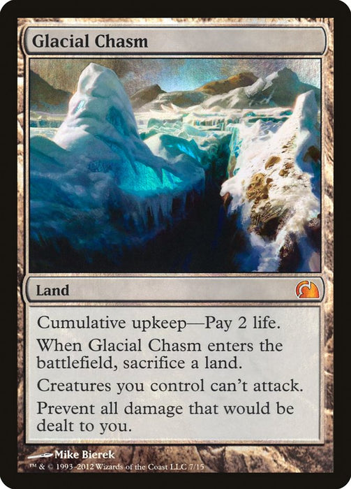 Glacial Chasm  (Foil)