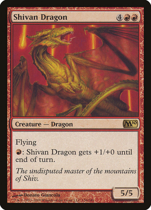 Shivan Dragon  (Foil)