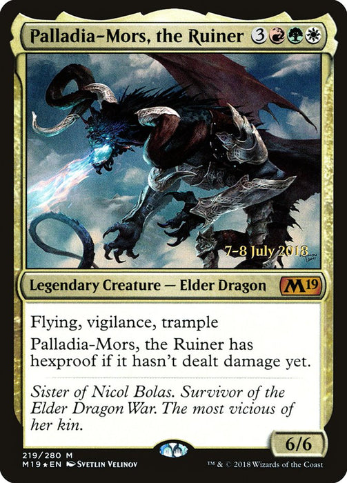 Palladia-Mors, the Ruiner  - Legendary (Foil)