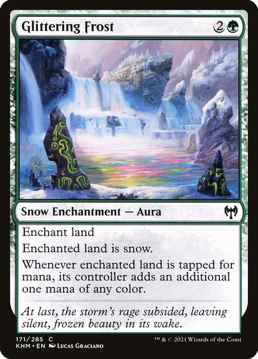 Glittering Frost  - Snow (Foil)