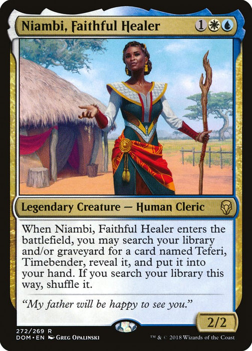 Niambi, Faithful Healer - Legendary