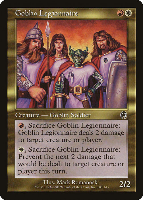 Goblin Legionnaire  (Foil)