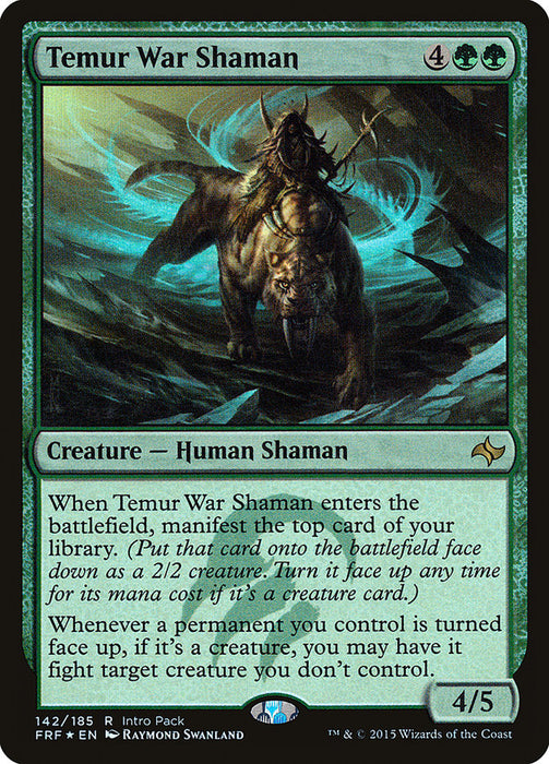 Temur War Shaman  (Foil)