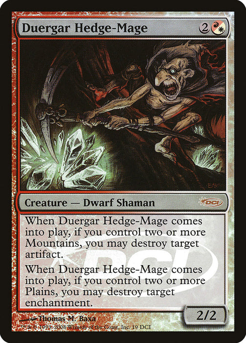 Duergar Hedge-Mage  (Foil)