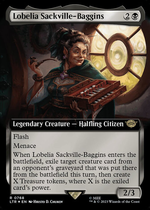 Lobelia Sackville-Baggins - Legendary- Extended Art (Foil)