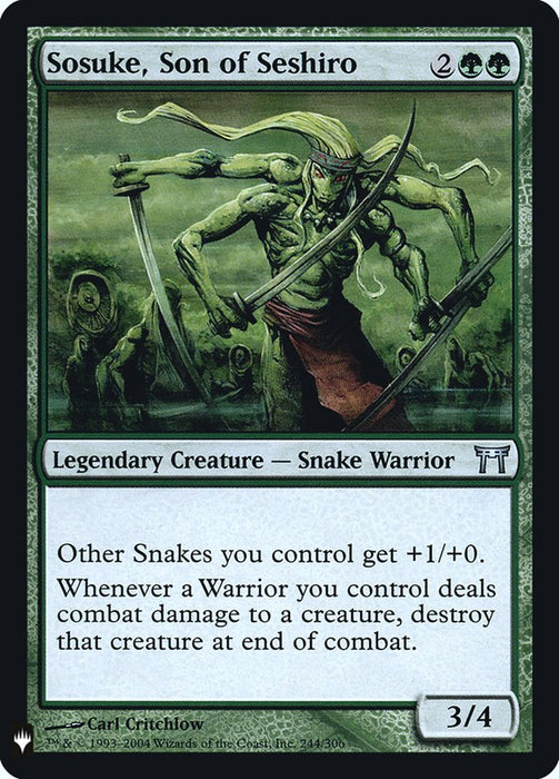 Sosuke, Son of Seshiro (Foil)