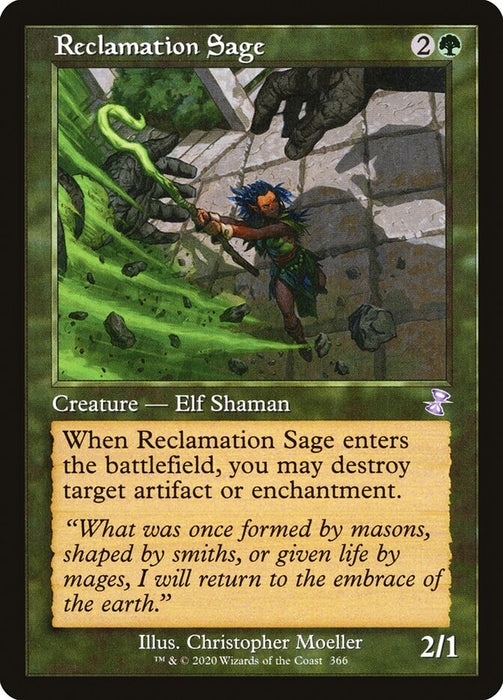 Reclamation Sage - Retro Frame