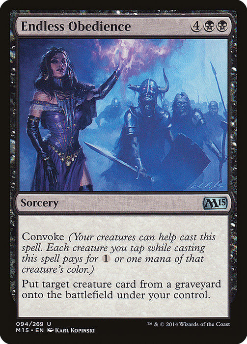 Endless Obedience  (Foil)