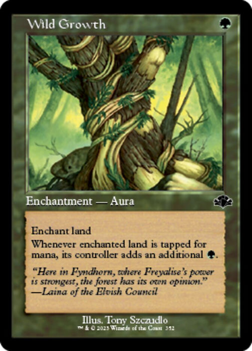 Wild Growth - Retro Frame (Foil)