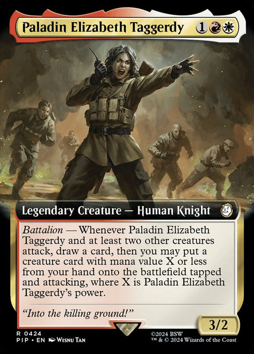 Paladin Elizabeth Taggerdy - Legendary- Extended Art